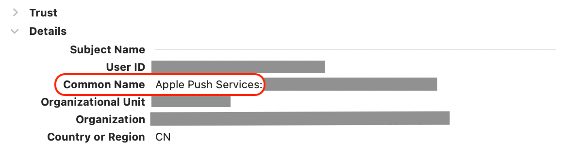 Cert Common Name